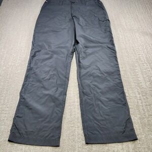 Columbia PFG Pants Men 34x32 Blood And Guts Fishing Omni Shield UPF Chino Gray